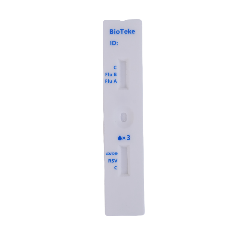 Bioteke 4 в 1 Covid-19, грип A+B, RSV Antigen Rast Test Kit