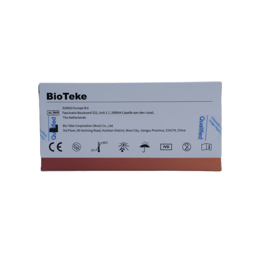 Bioteke Chalamydia trachomatis швидкий тест -тест на антиген вдома