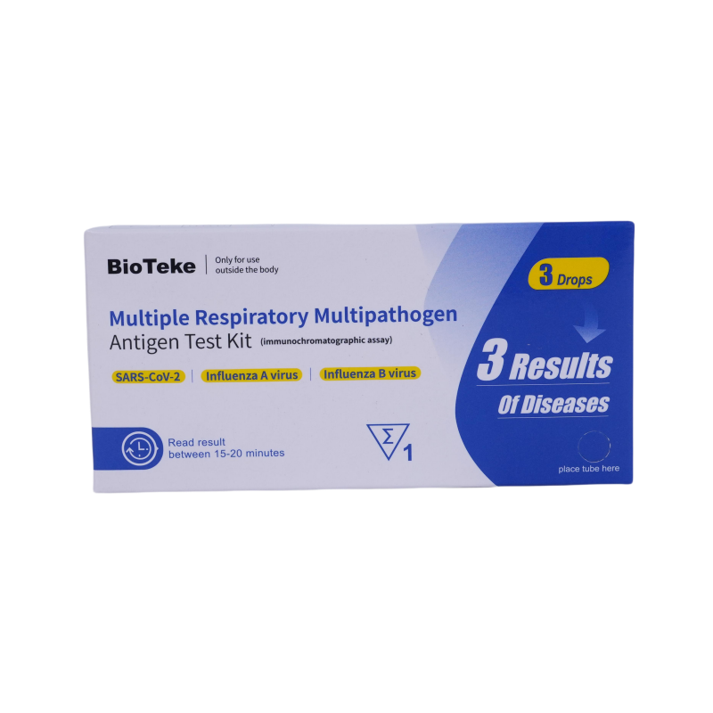 Bioteke 3 в 1 ковистий грип A+B antigen Rapid Test Kit